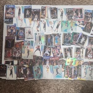 Basketball Trading Card Collection 105 Cards Donruss, Prism, Nba Hoops. Prestige